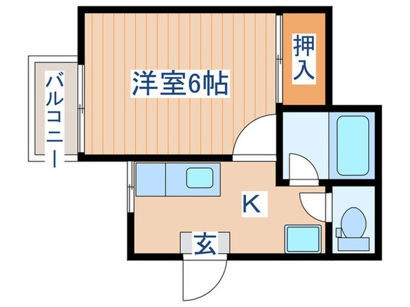 フルールメゾンの物件間取画像